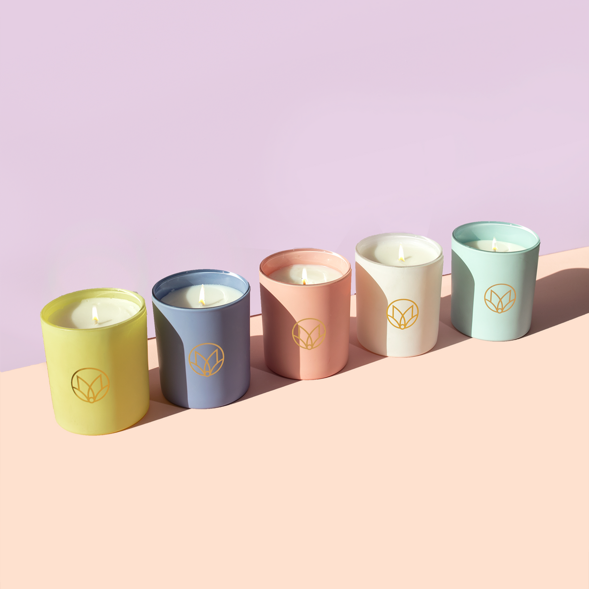 White Tea & Aloe Soy Candle A Fusion of Four Heavenly Scents Musee