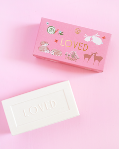 Loved Bar Soap-  leave your skin feeling loved and pampered.